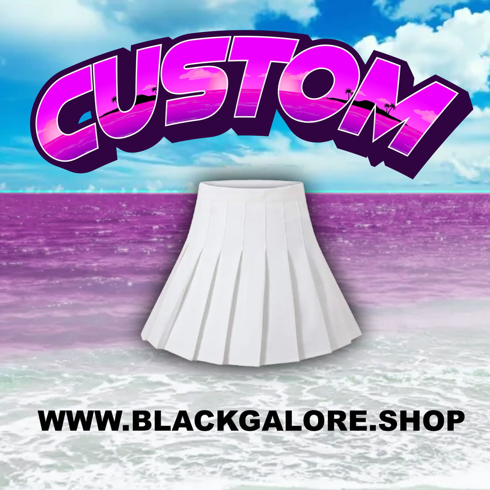 CUSTOM PLEATED SKIRT