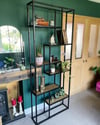 Industrial modern shelving unit 