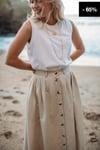 JUPE MANON - BEIGE