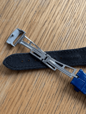 Image of 28MM Audemars Piguet Royal Oak Genuine Leather Strap  AP Clasp  Audemars Piguet Watches