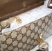 Image of Vtg. Gucci Brown Monogram Clutch/Shoulder Bag