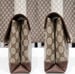 Image of Vtg. Gucci Brown Monogram Clutch/Shoulder Bag