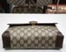Image of Vtg. Gucci Brown Monogram Clutch/Shoulder Bag