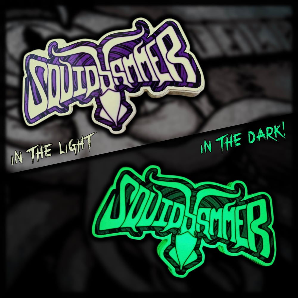 Image of 6" Glow-In-The-Dark Stickers (Indoor/Outdoor)