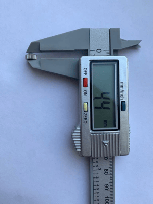 Image of fortis screw on crown key for flieger/cockpit and various other models,mint condition,matt finish