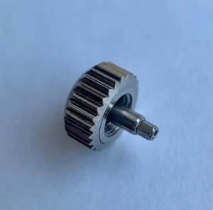 Image of fortis screw on crown key for flieger/cockpit and various other models,mint condition,matt finish