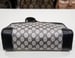 Image of Vtg Gucci Blue Monogram Shoulder Bag.