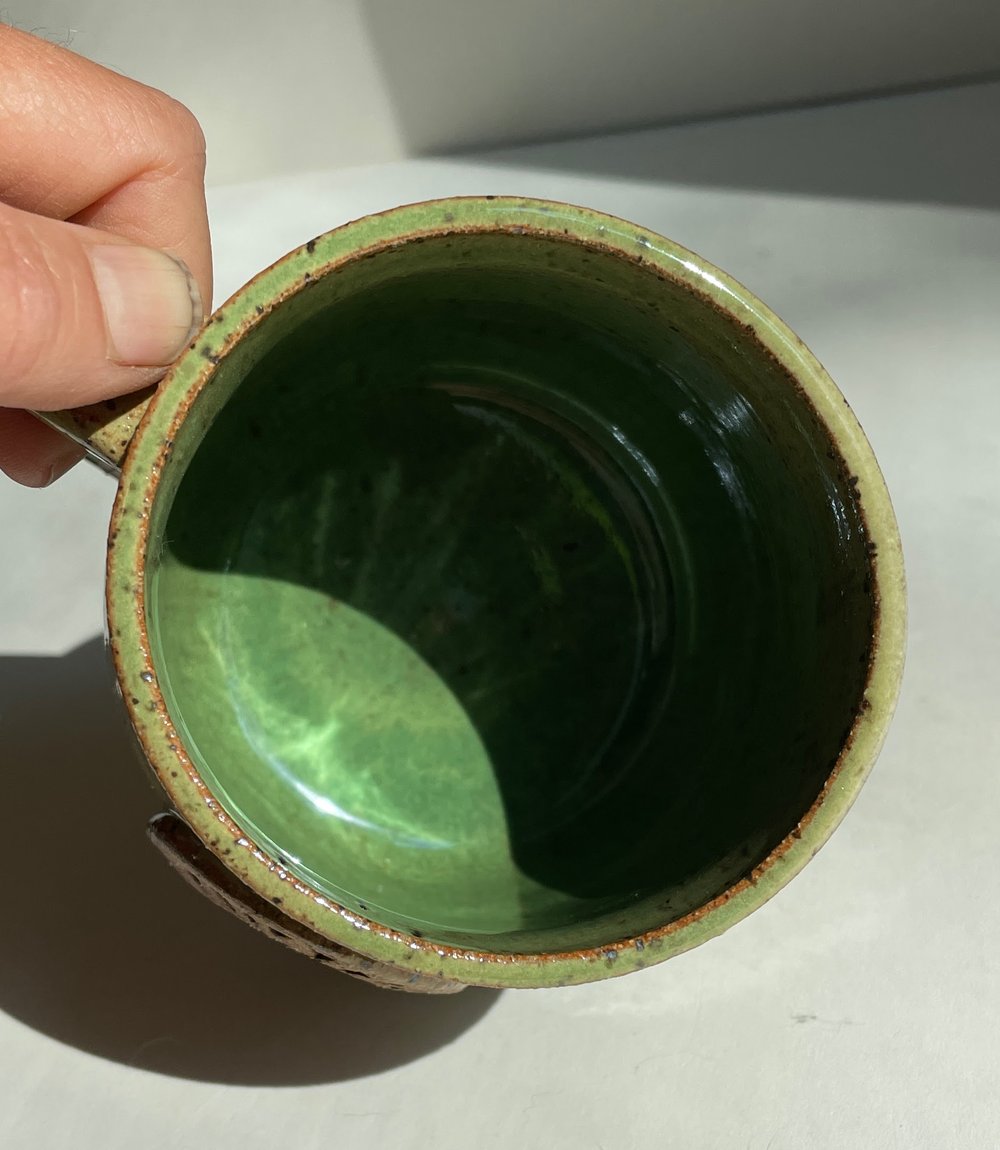 Image of Mandala Mug- Spring Green