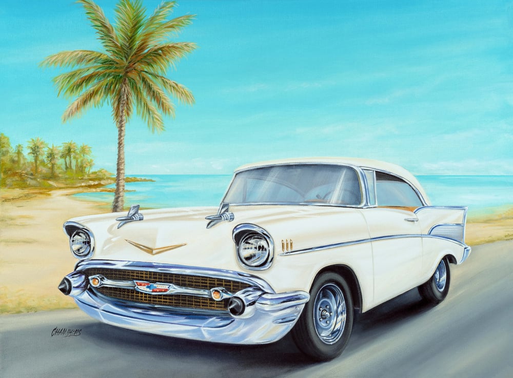 Image of 57 Chevy 11x14" Print