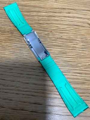 Image of ROLEX top quality silicon rubber gents watch strap bracelet band,new oyster,r.20mm daytona,oyster