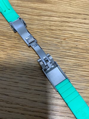 Image of ROLEX top quality silicon rubber gents watch strap bracelet band,new oyster,r.20mm daytona,oyster