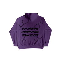 Image 4 of Dreams Sweatsuit - Purple W/Black