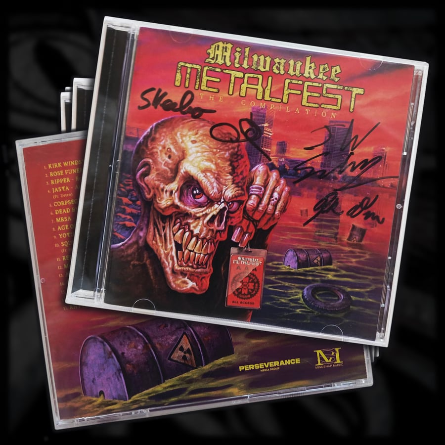 Image of Squidhammer Autographed Milwaukee Metal Fest Comp CD (RUNNING LOW!)