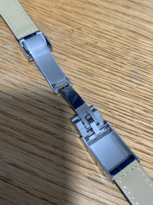 Image of ROLEX top quality 20mm genuine  leather gents watch strap bracelet band 2/tone,new,daytona,oyster