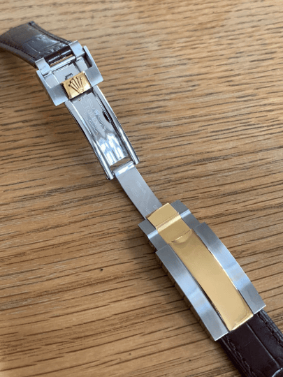 20MM OYSTER WATCH BAND BRACELET FOR ROLEX DATEJUST 16013 16233 GOLD/SS TWO  TONE | Ewatchparts