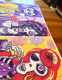 Image 2 of Day of the Dead Rockers 3 pack - Art Prints