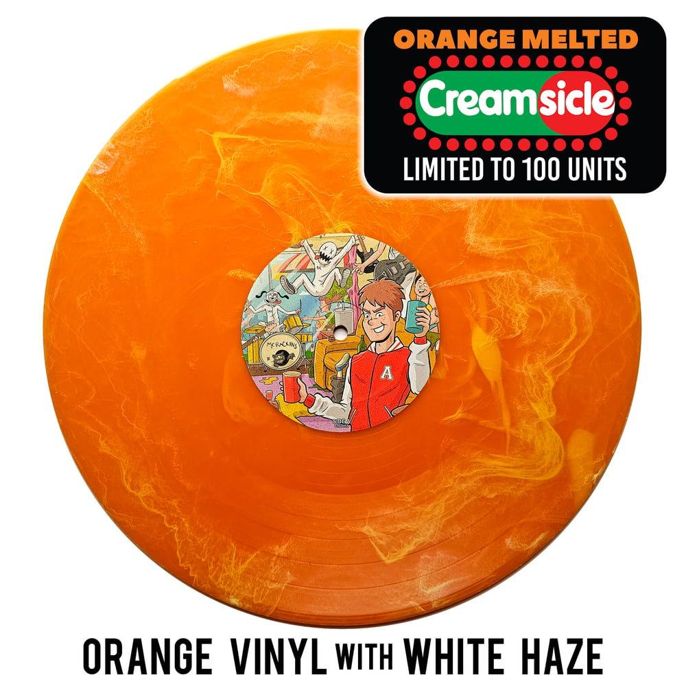 Mcrackins - Wake The Fun Up Lp/Shirt Bundle - Creamsicle Variant