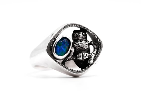 Image of Opal Owl Ring