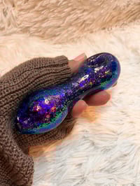 Image 1 of Moon River Glitter Glass Pipe