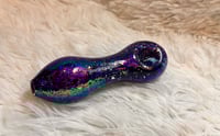 Image 4 of Moon River Glitter Glass Pipe