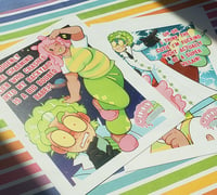 Image 1 of Light Novel Parody Cover Prints