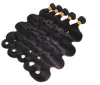 Image 3 of 5 bundle Brazilian Virgin Raw hair bundle deals 500g  14-30 inches