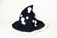Image 2 of Magic Mushroom Hat With Trim AVAILABLE IN 10 COLORS