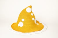 Image 1 of Magic Mushroom Hat With Trim AVAILABLE IN 10 COLORS