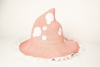 Image 3 of Magic Mushroom Hat With Trim AVAILABLE IN 10 COLORS