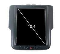 Image 2 of 10.4" Android 12.0 Radio Vertical Screen Navigation For Dodge Ram 1500 2013-2019