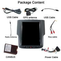 Image 3 of 10.4" Android 12.0 Radio Vertical Screen Navigation For Dodge Ram 1500 2013-2019