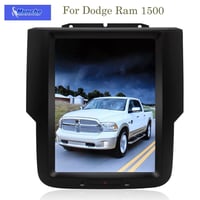 Image 1 of 10.4" Android 12.0 Radio Vertical Screen Navigation For Dodge Ram 1500 2013-2019