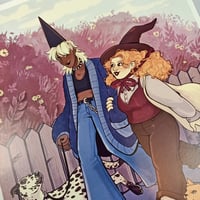 Image 2 of Witchy Walk - A4 Print 