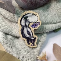 Image 1 of Sweet Skunk - Wooden Pin