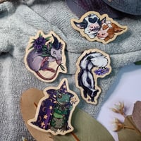 Image 2 of Wizard Toads - Wooden Pin 