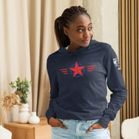 Image 2 of CLASSIC AMERICANA HAVEN Hooded long-sleeve tee 