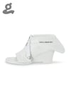 White Wedge Heel Sandal “HOODIE#2”