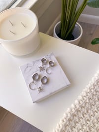 Image 3 of Moon & Stars (Silver)