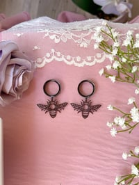 Image 4 of Bee Dangles (Black)