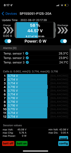 Image of 12s8p Battery Pack