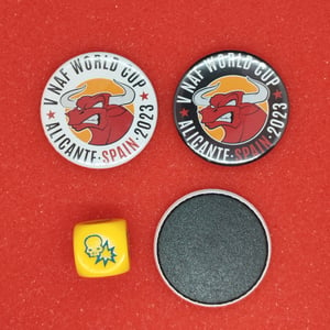 Image of V Naf World Cup Magnets and Badges (38 mm)