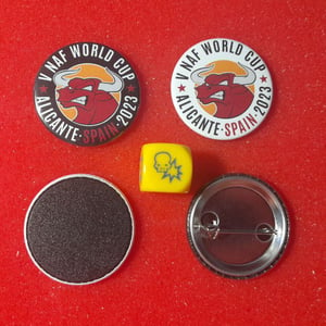 Image of V Naf World Cup Magnets and Badges (38 mm)