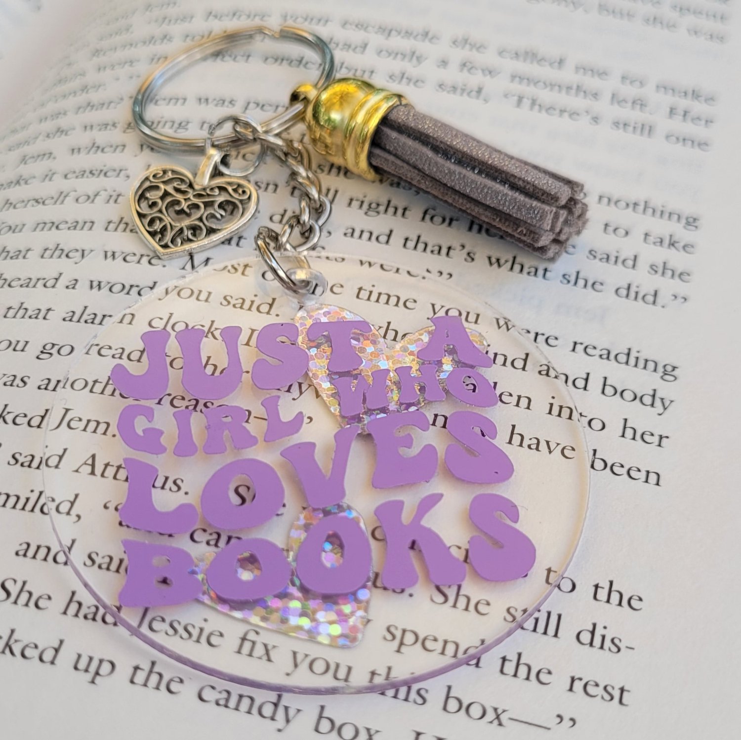 Image of Book Lover Keychains