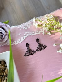 Image 3 of Black Moth Dangles