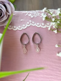 Image 3 of Rose Quartz Angel Tears (Silver)
