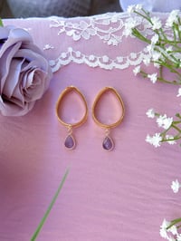 Image 4 of Amethyst Angel Tears (Gold)