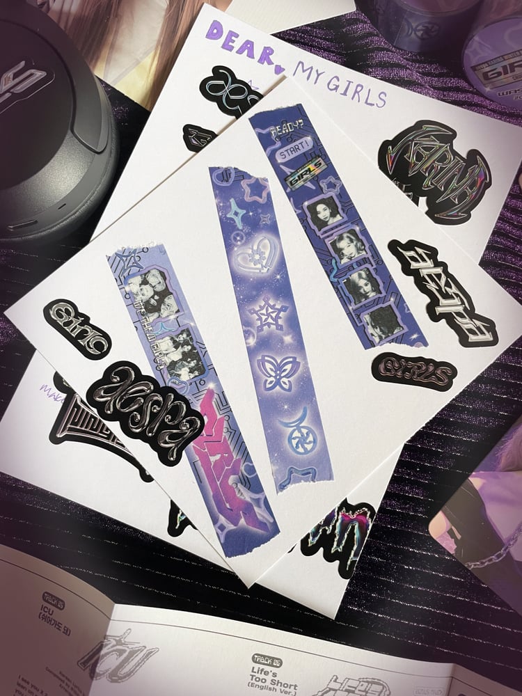 Image of AESPA - GIRLS Washi Tape