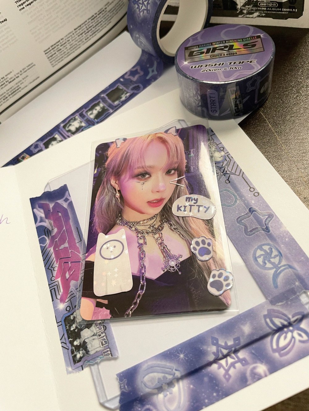 Image of AESPA - GIRLS Washi Tape