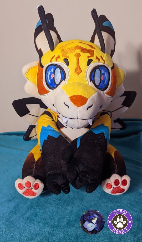 Poison Type Protogen Plushies (ProtoTypes Kickstarter) | CorgiBeans