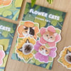 Flower Cats | Sticker pack